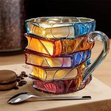 Handmade 3D mug with the inscription ‘Reading Happiness’