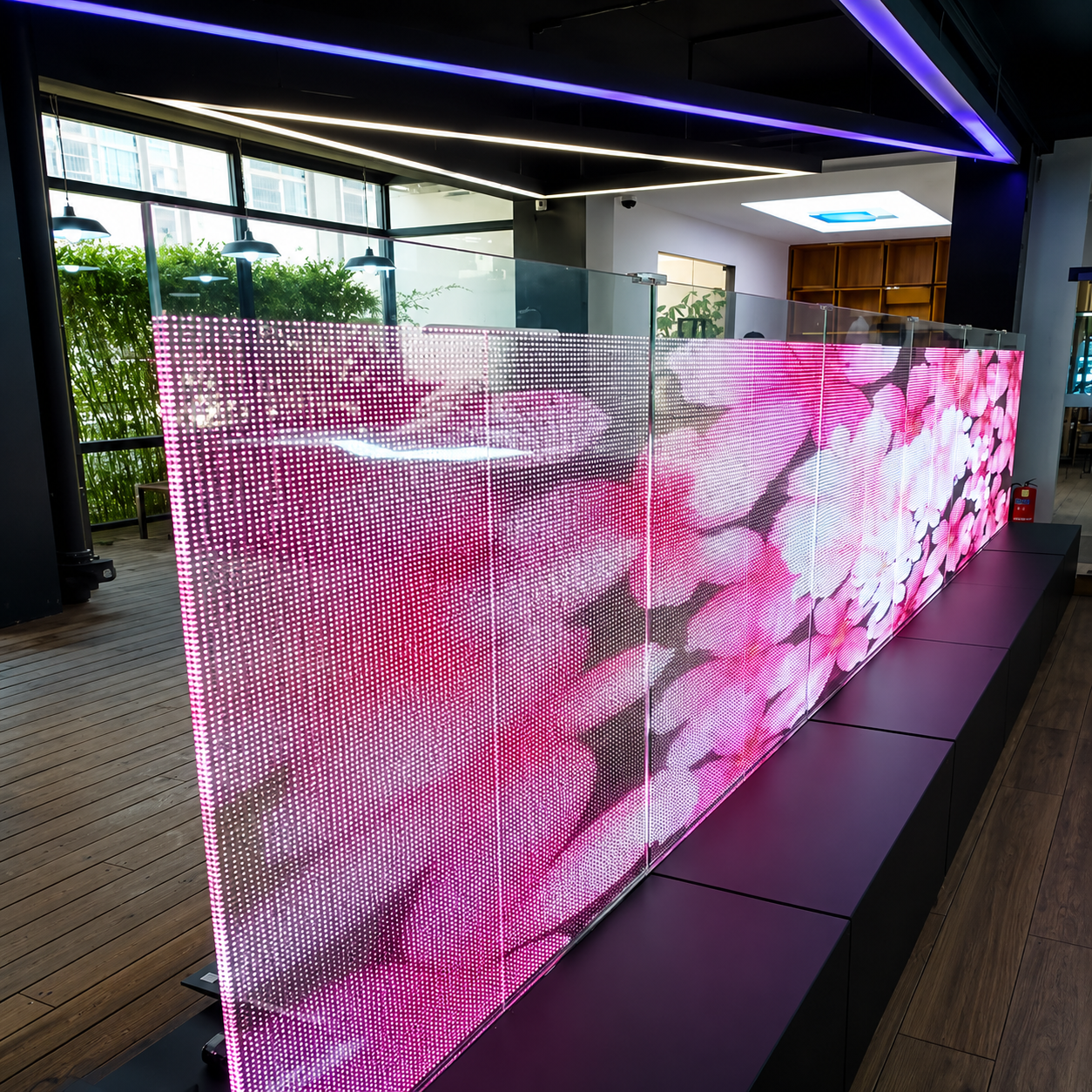 ClearLED™ | Écran Transparent pour Vitrine & déco